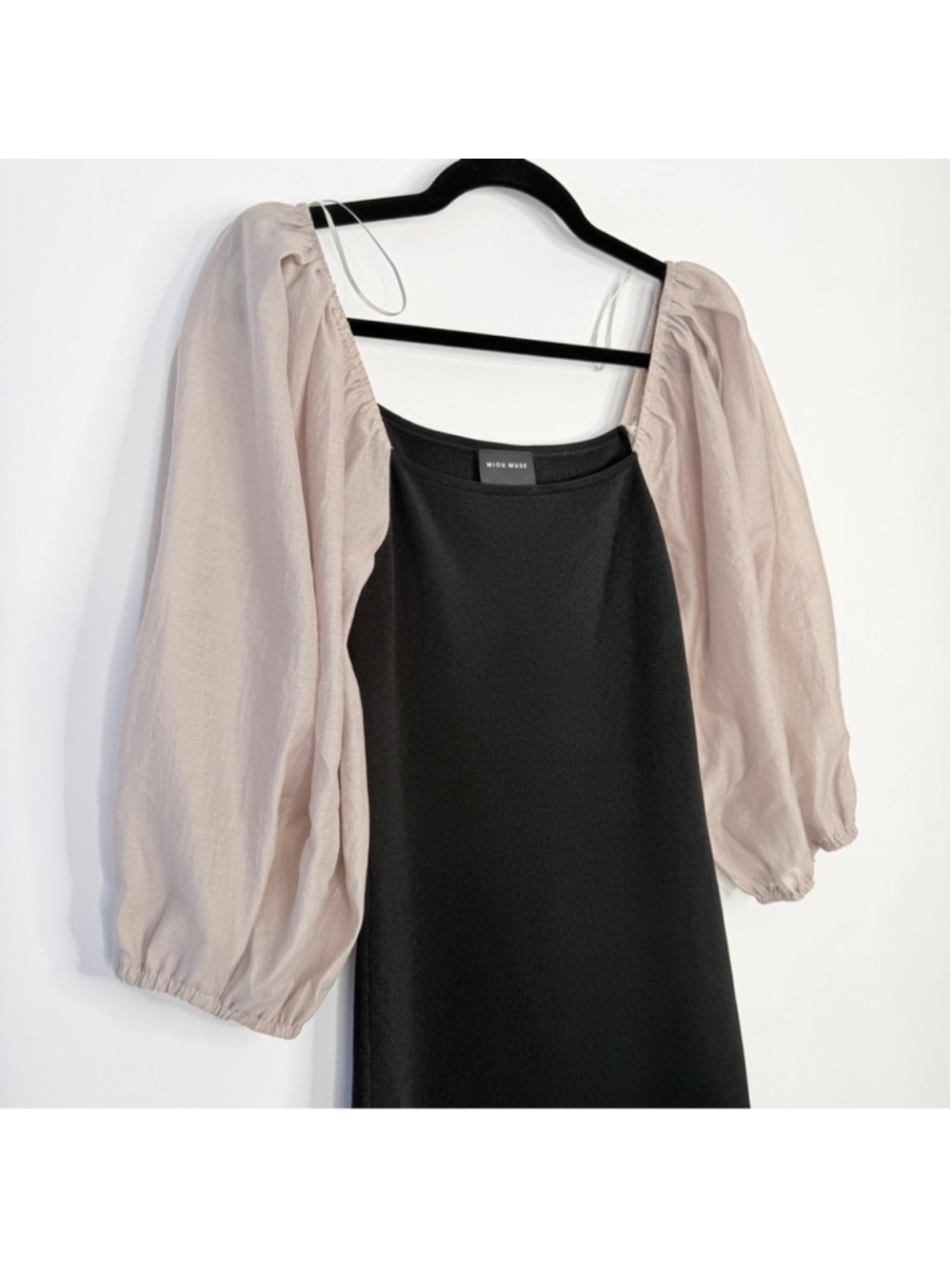 MIOU MUSE Dress in black Size L #0056 - Picture 3 of 10